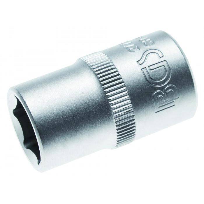 Steckschlüssel-Einsatz - zöllig 9/16"" - Pro Torque® - Antrieb- 1/2" - matt verchromt - Kordierung - CV-Stahl