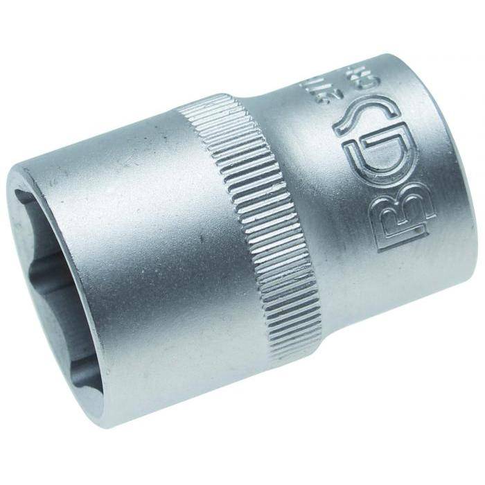 Steckschlüssel-Einsatz - zöllig 3/4" - Pro Torque® - Antrieb- 1/2" - matt verchromt - Kordierung - CV-Stahl