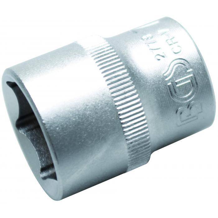 Steckschlüssel-Einsatz - zöllig 7/8" - Pro Torque® - Antrieb- 1/2" - matt verchromt - Kordierung - CV-Stahl