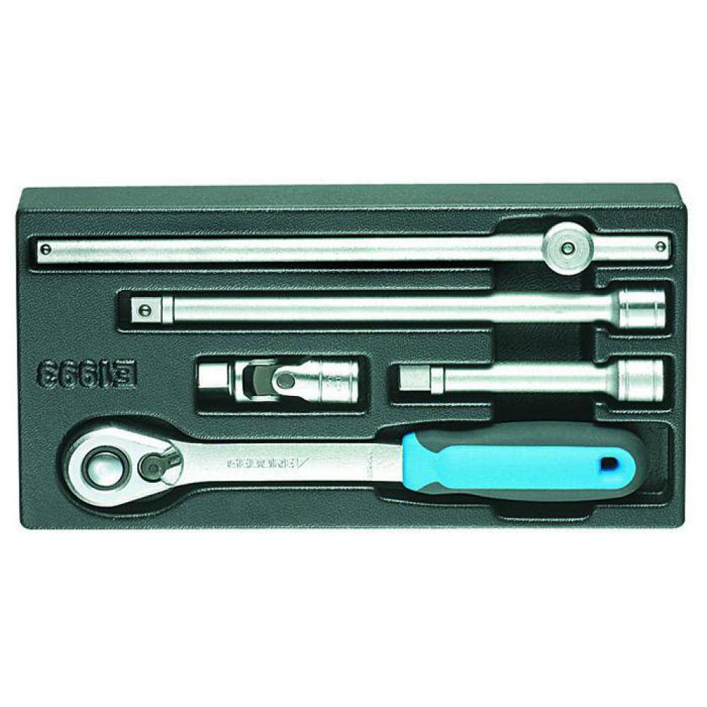 Zubehör für Steckschlüsseleinsätze 1/2 - in 1/3 ES-Modul - 5-teilig