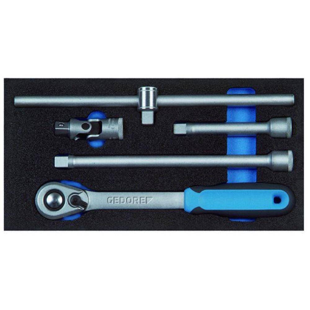 Zubehör für Steckschlüsseleinsätze 1/2 - Check-Tool-Modul - 5 teilig
