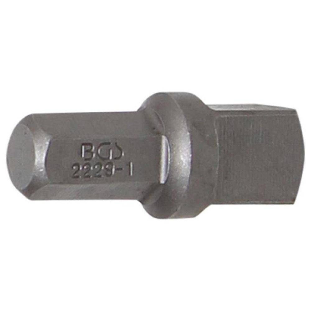 Adapter-Vierkant - 5/16" 6-Kant auf 3/8" - Länge 30 mm