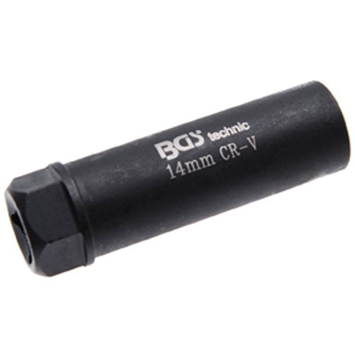 Zündkerzen-Einsatz - 14mm - mit Haltefeder - Antrieb- 3/8" und 17 mm