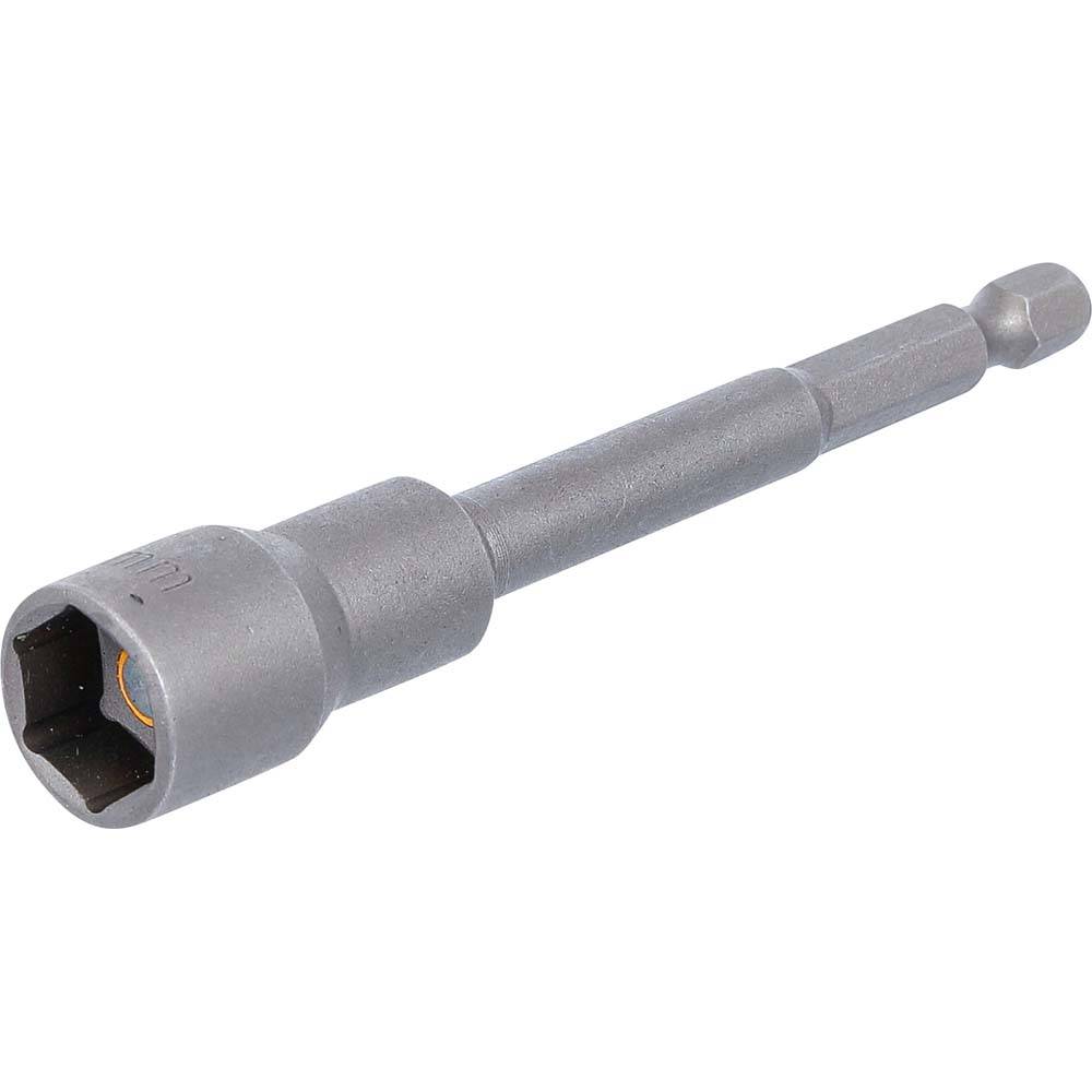 Steckschlüssel-Einsätze - extra lang - mit 6-Kant Schaft - mit Haftmagnet - 13 mm - CV-Stahl