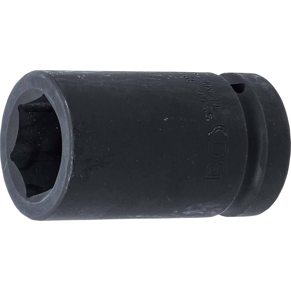 Kraft-Einsätze - Phosphatiert - Antriebsprofilgröße 25 mm - Schlüsselweite 32 mm - Länge 90 mm