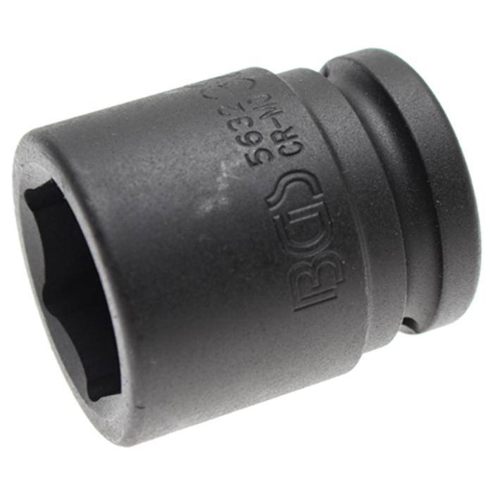 Kraft-Einsatz - 3/4" Antrieb - 32 mm - CR-MO-Stahl - phosphatiert - mit Rille und Bohrung für Haltekugel