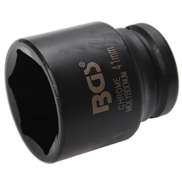 Kraft-Einsatz - 3/4" Antrieb - 41 mm - CR-MO-Stahl - phosphatiert - mit Rille und Bohrung für Haltekugel