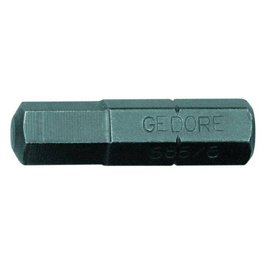 Schraubendreherbit - Antrieb 1/4″ - Vorteilspack 10-teilig - für Innen-6-kant-Schrauben - SW 2,5 mm - Ø ISO 4762 M3 - Ø DIN 7984 M4 - Länge 25 m