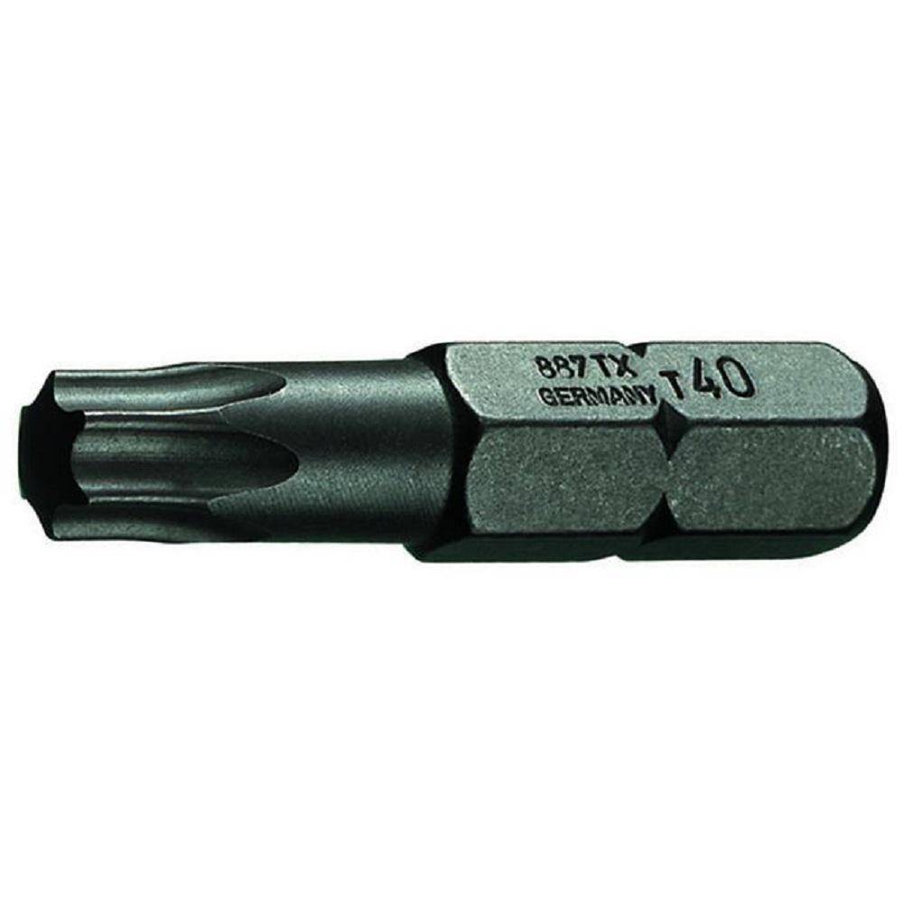 Schraubendreherbit - Antrieb 1/4″ - Vorteilspack 10-teilig - für Innen-TORX® Schrauben - Abtriebsgröße T10 - Schraubenmaß M3-M3,5 - SW TORX 2,7