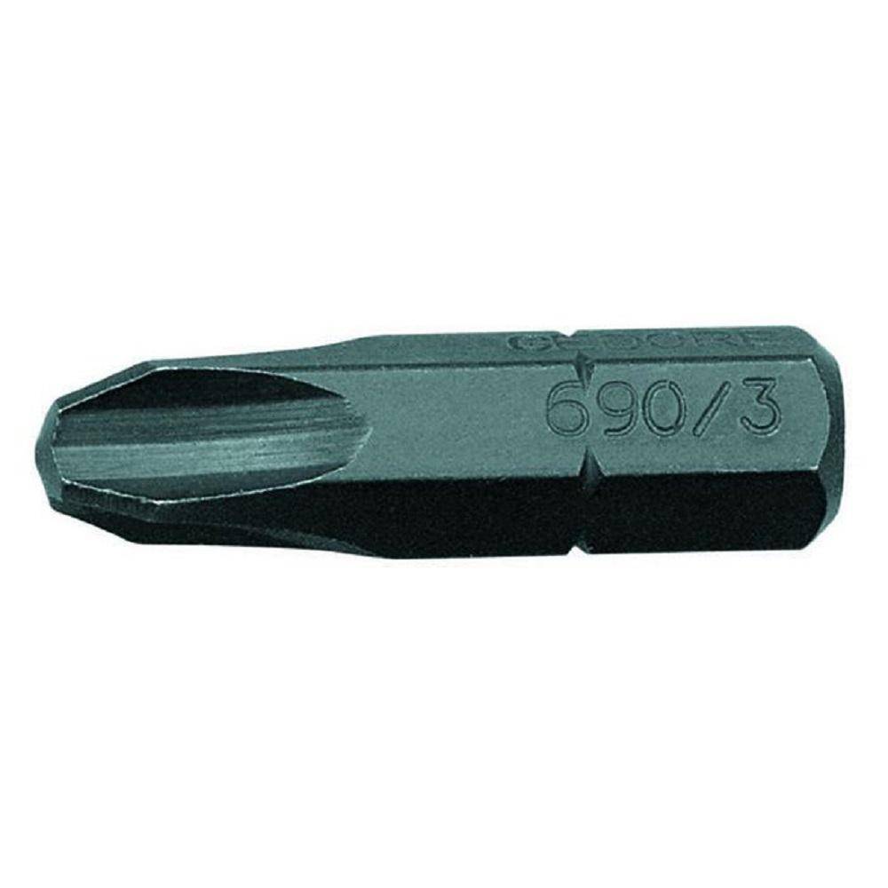 Schraubendreherbit - Antrieb 1/4″ - Vorteilspack 10-teilig - Abtriebsgröße Kreuzschlitz PH 2 - Länge 50 mm