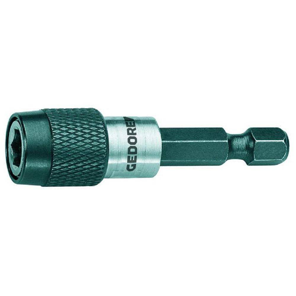 Bit-Halter - Antrieb 1/4″ - magnetisch - mit Schnellspannsystem - Länge 60,5 mm