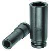 Kraftschraubereinsatz 1/2″ - lang - 6-kant - Schlüsselweite - 27 mm - Länge - 82 mm - Durchmesser 1 - 39,0 mm - Durchmesser 2 - 30 mm - Kopftiefe