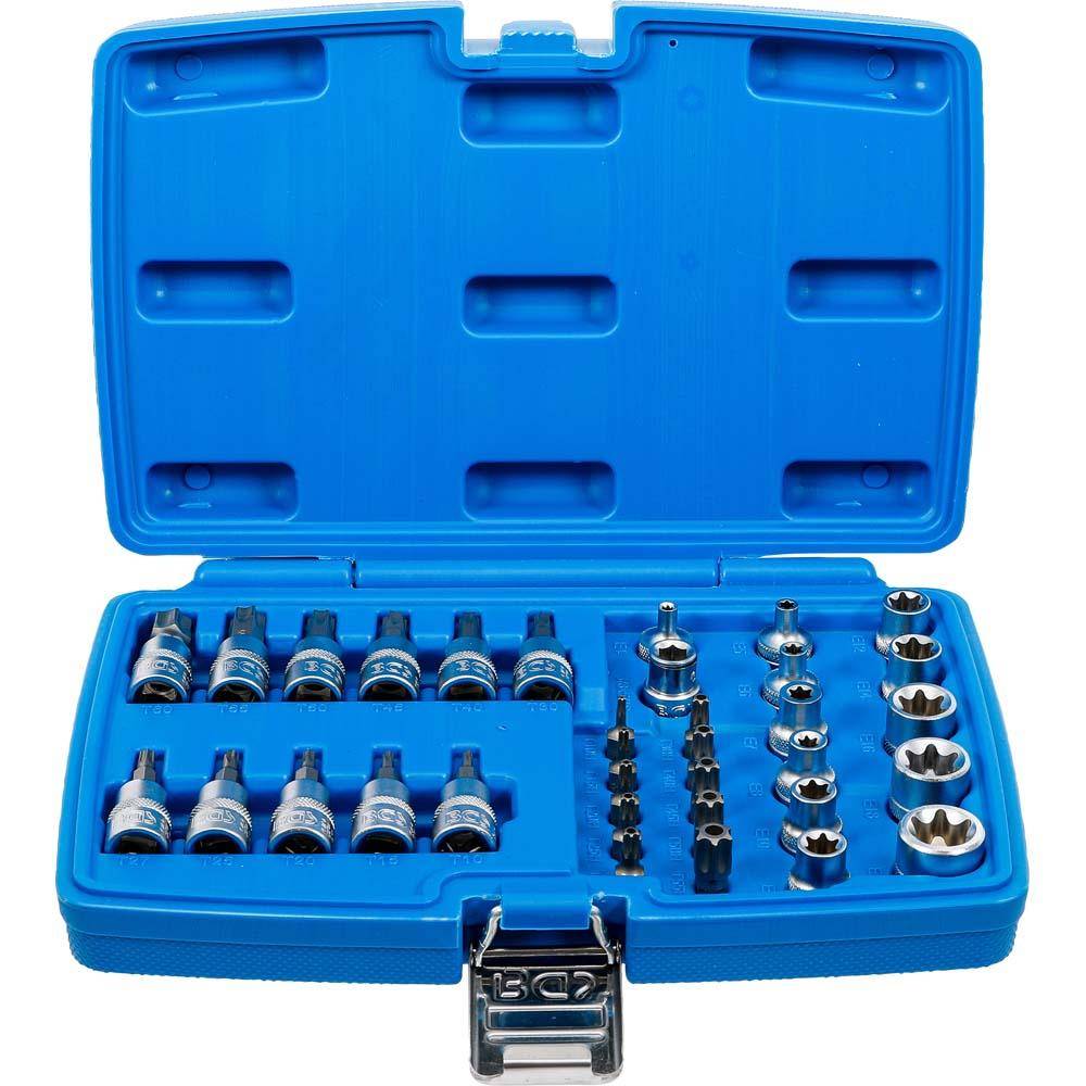 T-Profil Bit -und Steckschlüsselsatz 3/8" - 34-teilig