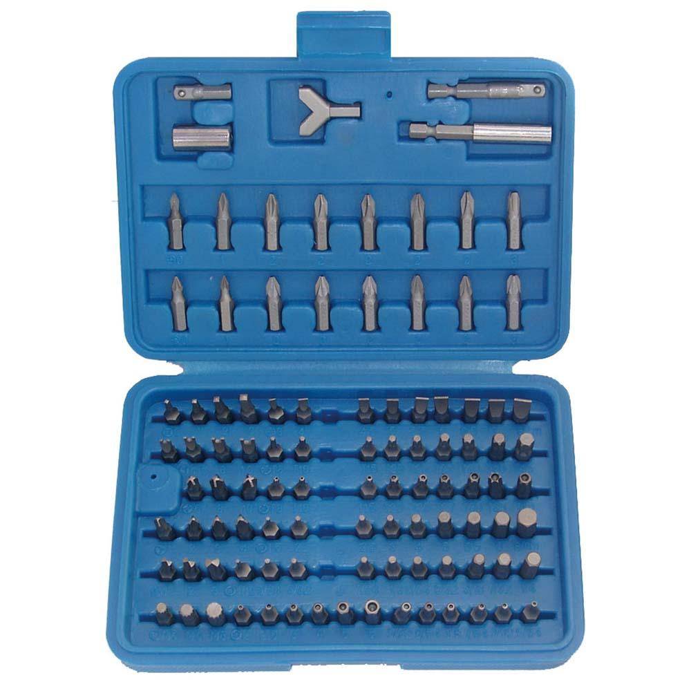 Sicherheits-Bitsatz 1/4" - 100-teilig