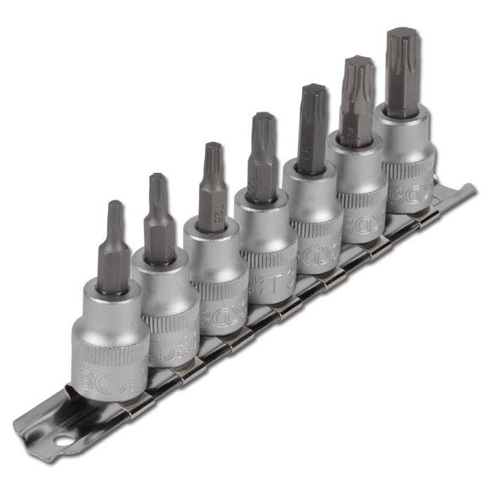 Bit-Einsatz-Set - T-Profil - 7-teilig - 3/8"
