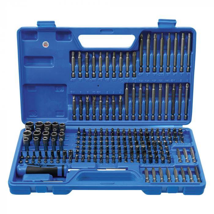 Universal-/Sicherheits-Bit-Satz - Antrieb Außensechskant 6,3 mm (1/4 ") - 208-teilig