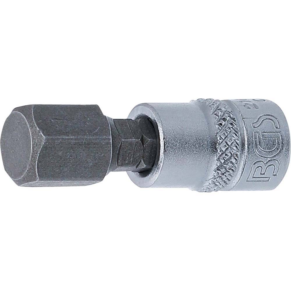 Bit-Einsatz - Innen-6-Kant - Antrieb 6,3 mm (1/4") - Größe 10 mm