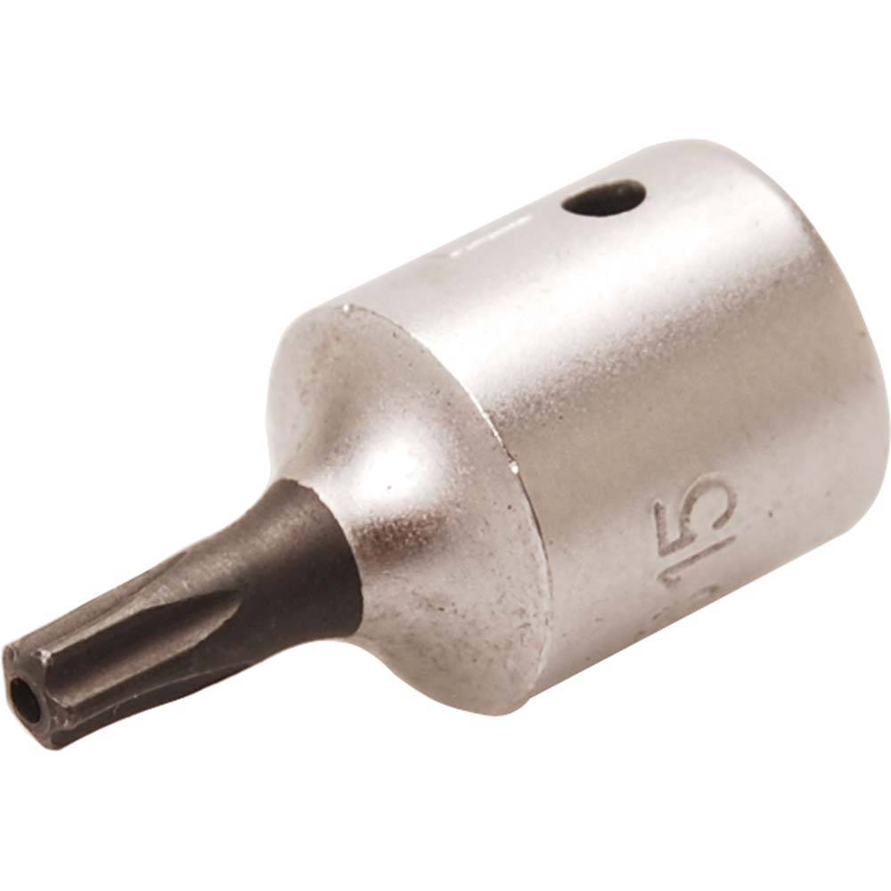Bit-Einsatz - TS-Profil mit Bohrung - 6,3 mm (1/4") - Größe TS15