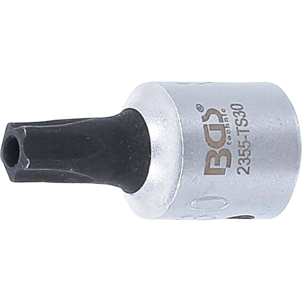 Bit-Einsatz - TS-Profil mit Bohrung - 6,3 mm (1/4") - Größe TS30