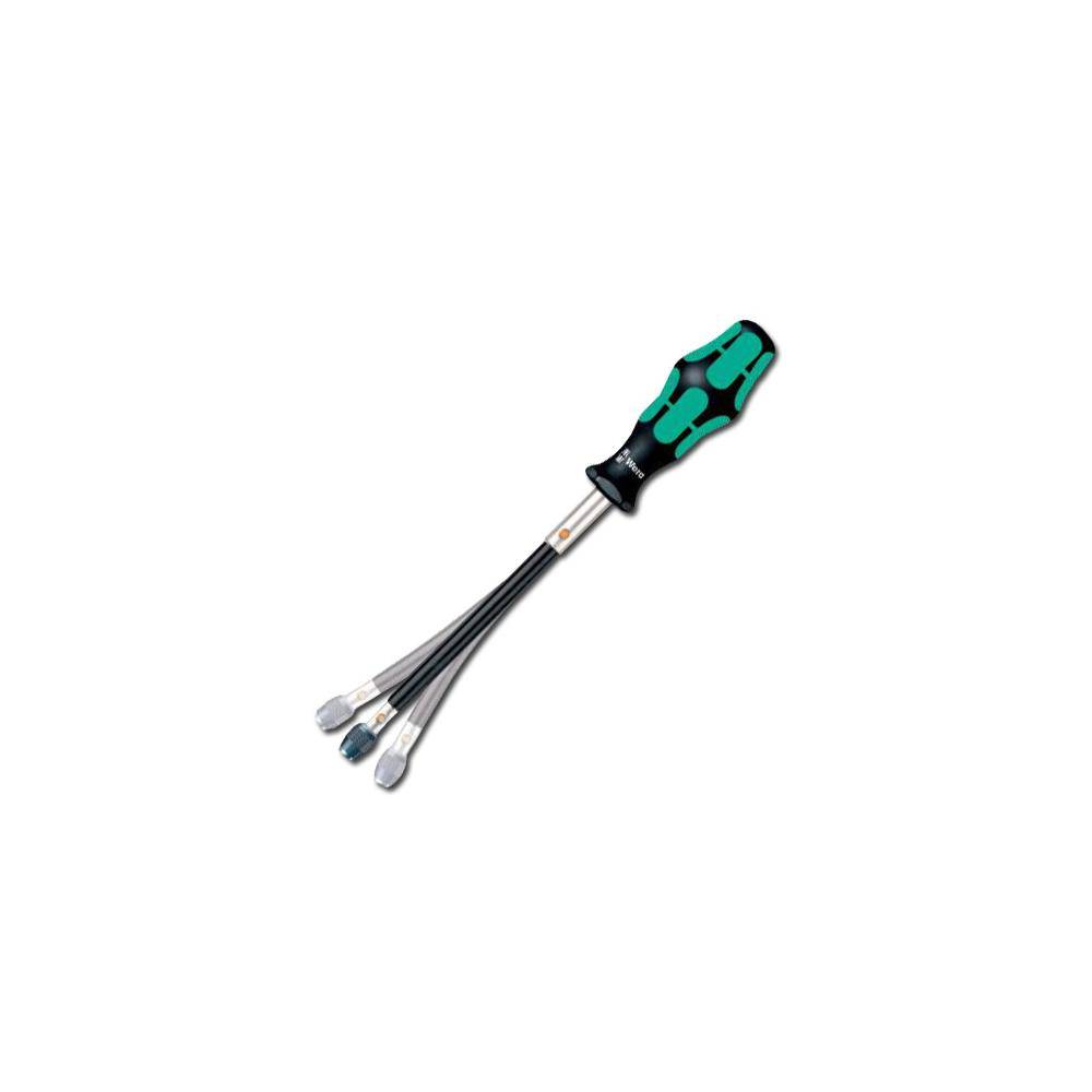 Bit-Handhalter - Aufnahme 1/4" - flexibler Schaft Wera