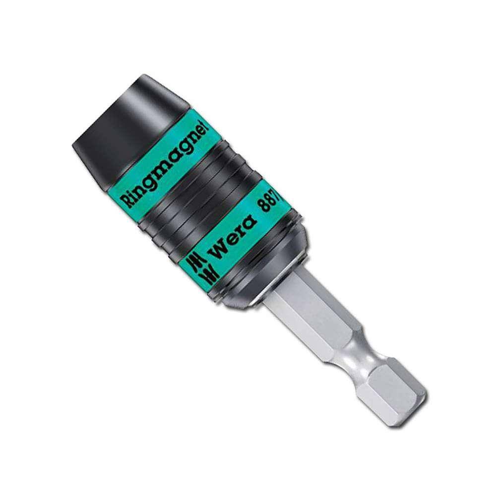 Bithalter mit Ringmagnet - An-,Abtrieb 1/4" - Wera