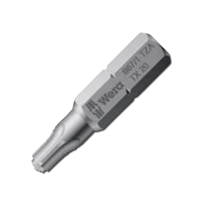 Bit-Einsätze 1/4" - Innen-TORX - T25 - mit Zapfen Wera - Gesamtlänge: 25
