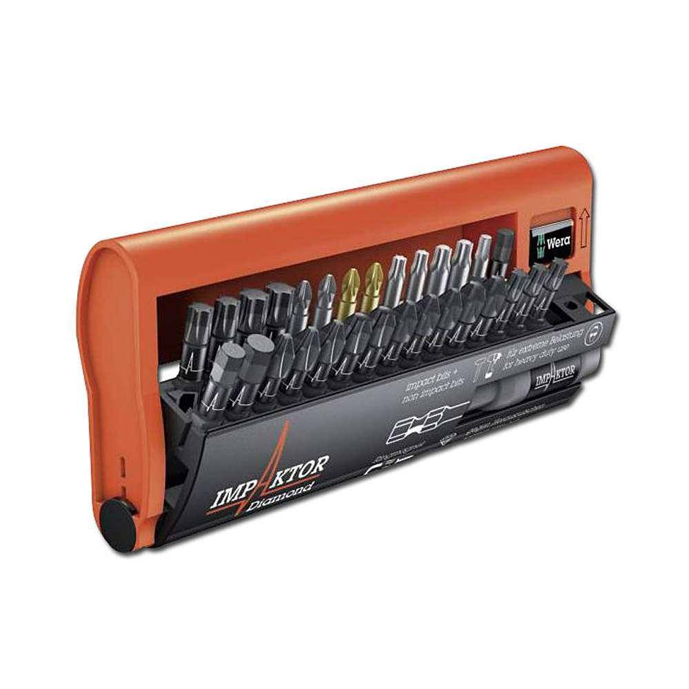 Bit-Sortiment Impaktor - 30-teilig - 6-kant/PH/PZ/TORX - gemischt - Wera