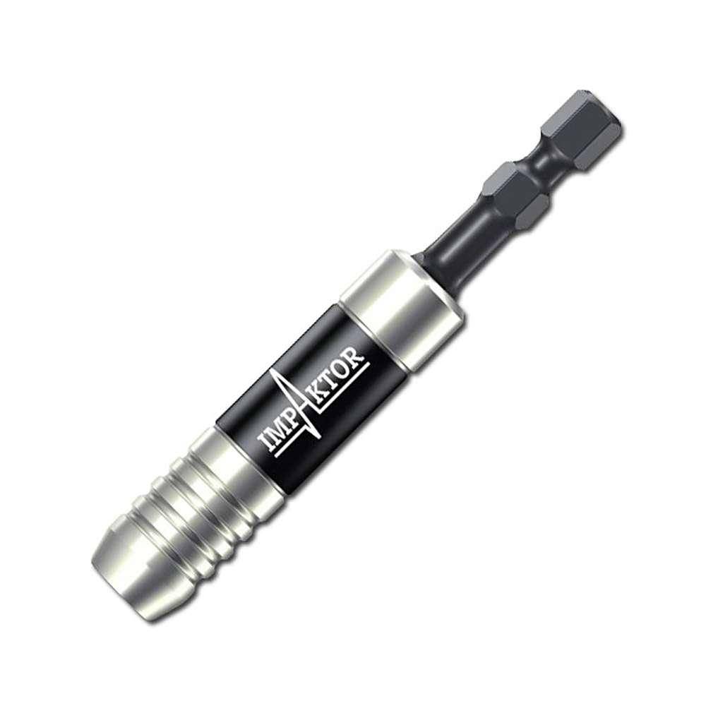 Bithalter Impaktor - Ab-, Antrieb 1/4" - mit Sprengring und Magnet Wera