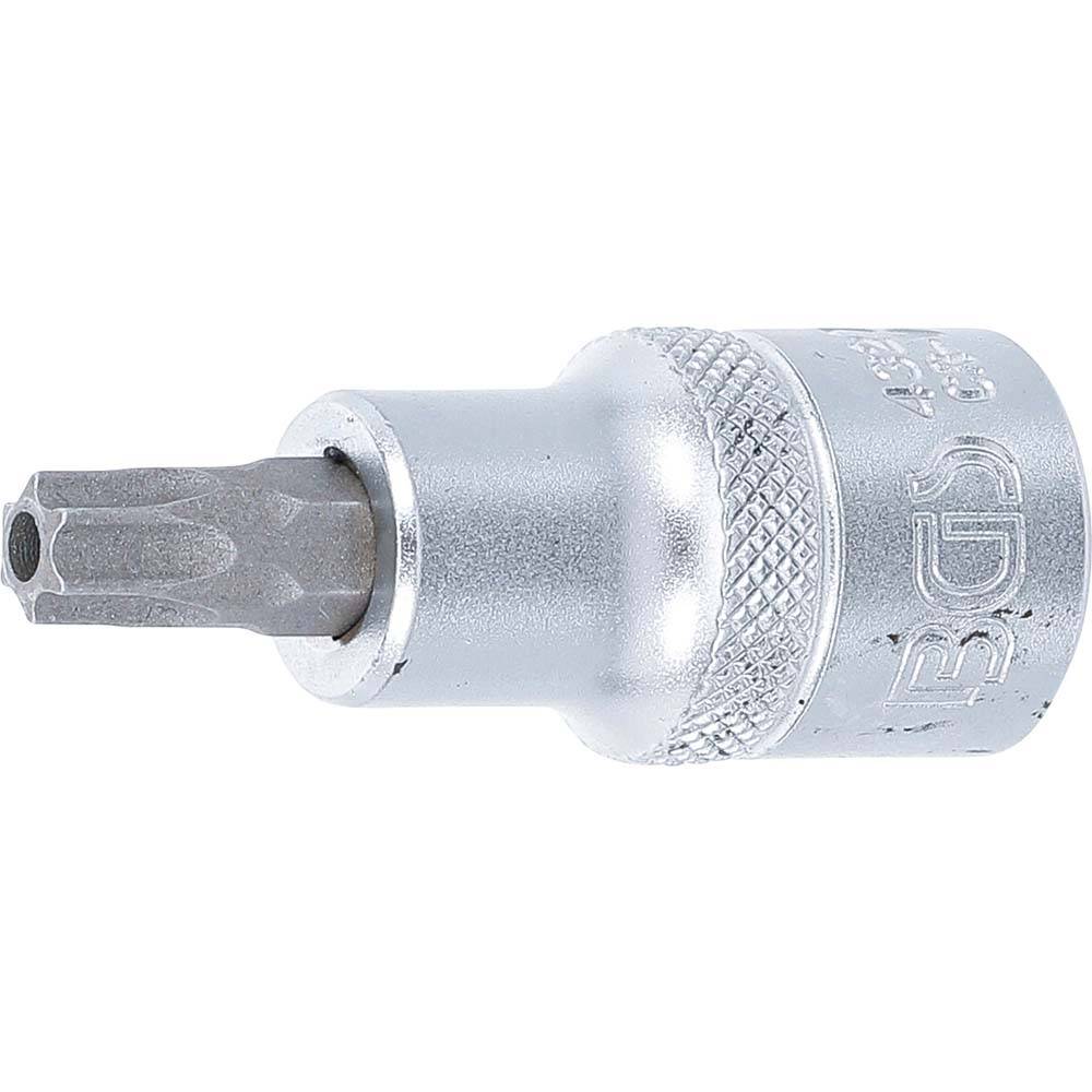 Bit-Einsatz - T-Profil mit Bohrung - 1/2" - T45 - CV-Stahl