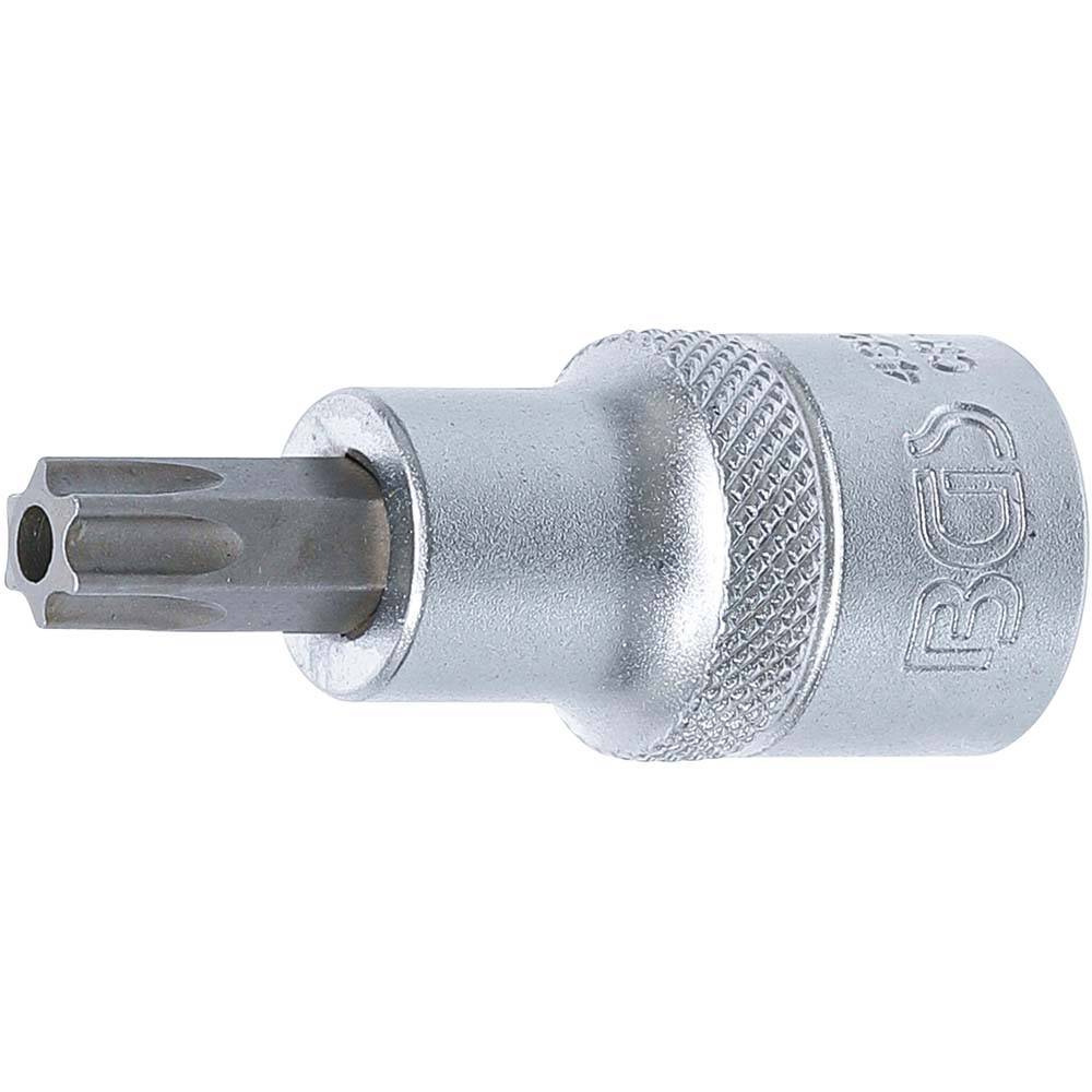 Bit-Einsatz - T-Profil mit Bohrung - 1/2" - T50 - CV-Stahl