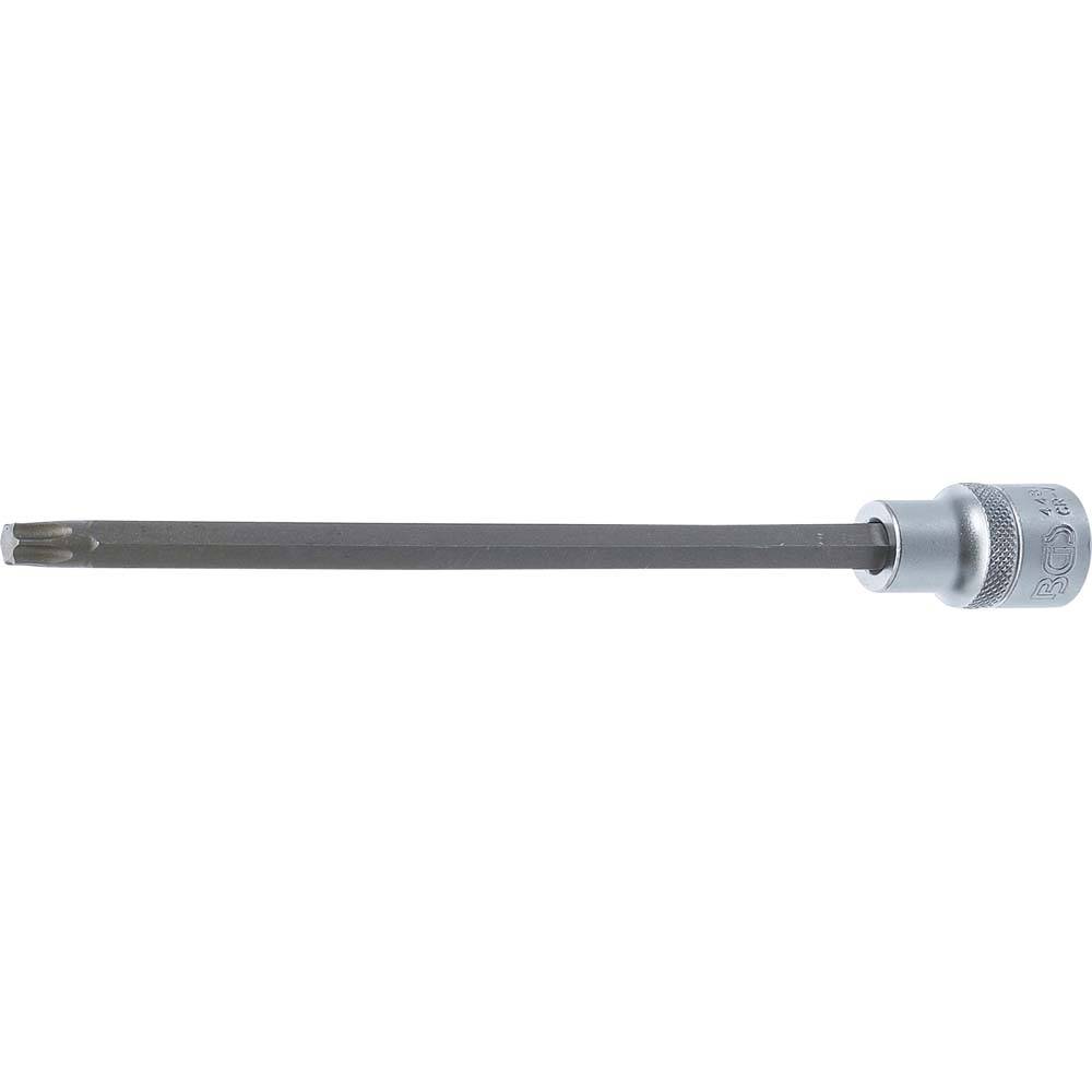 Bit-Einsatz - T45 x 200 mm - T-Profil - lange Ausführung - 1/2" - CV-Stahl