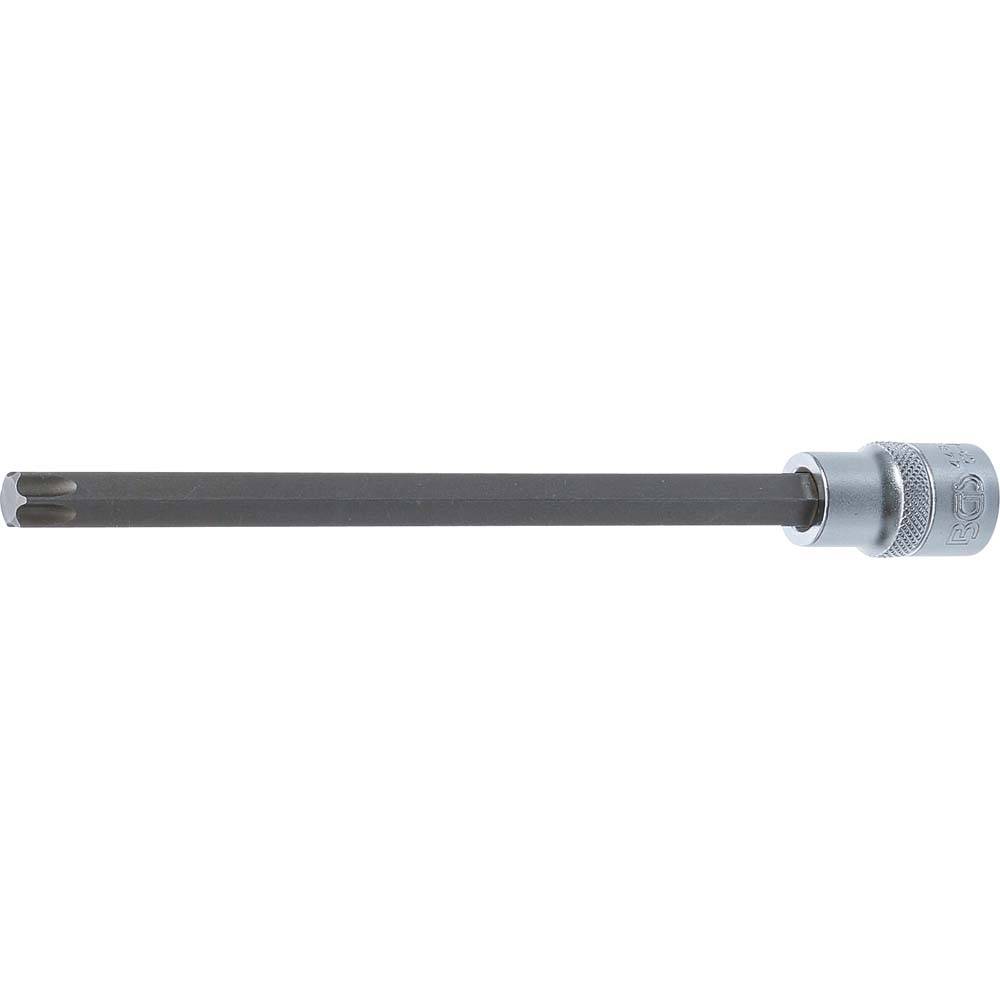 Bit-Einsatz - T55 x 200 mm - T-Profil - lange Ausführung - 1/2" - CV-Stahl