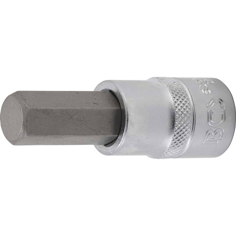 Bit-Einsatz - Innen-6-Kant - Antrieb 12,5 mm (1/2") - Größe 12,5 mm