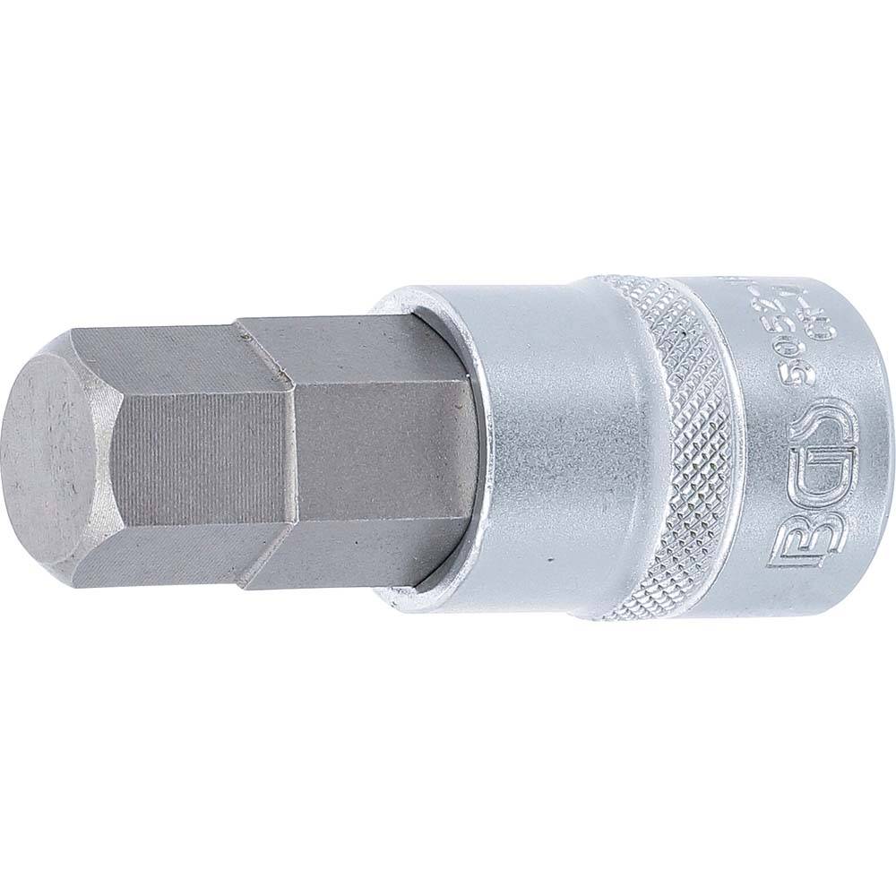 Bit-Einsatz - Innen-6-Kant - Antrieb 12,5 mm (1/2") - Größe 18 mm