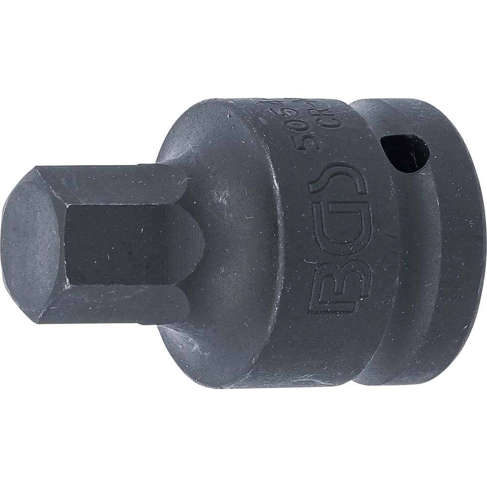 Bit-Einsatz - Innenvierkant 20 mm (3/4 '') - Abtriebsprofil Innensechskant 17 mm