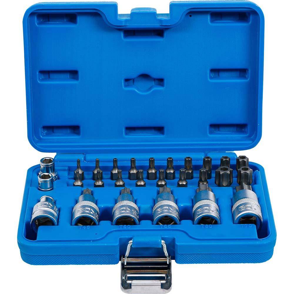 Bit- und Biteinsatz - Set - Chrom-Vanadium -Stahl - 27-tlg.