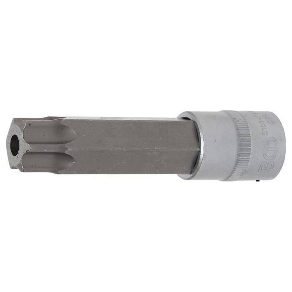 Bit-Einsatz - T-Profil mit Bohrung - Antrieb 12,5 mm (1/2") - Größe T100 x 110 mm