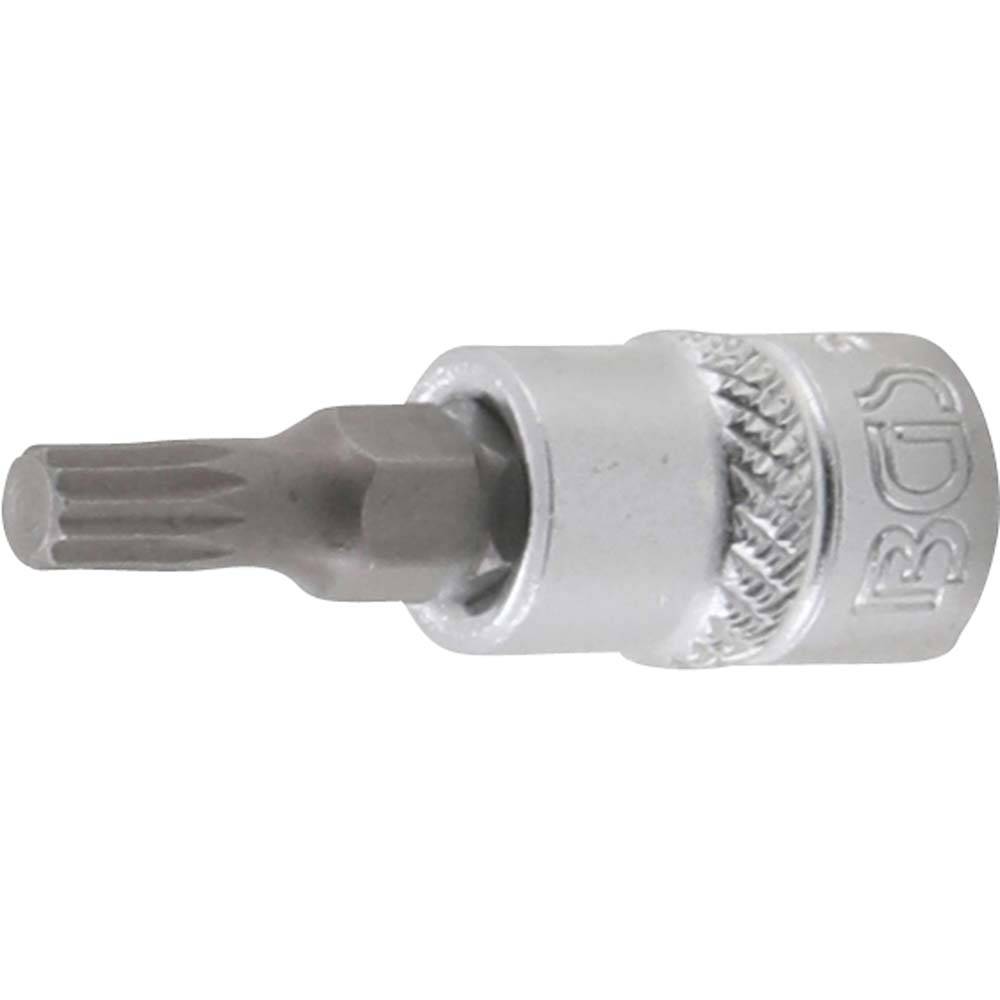 Bit-Einsätze - Innenvielzahn - Antrieb 6,3 mm (1/4") - Gewinde M5