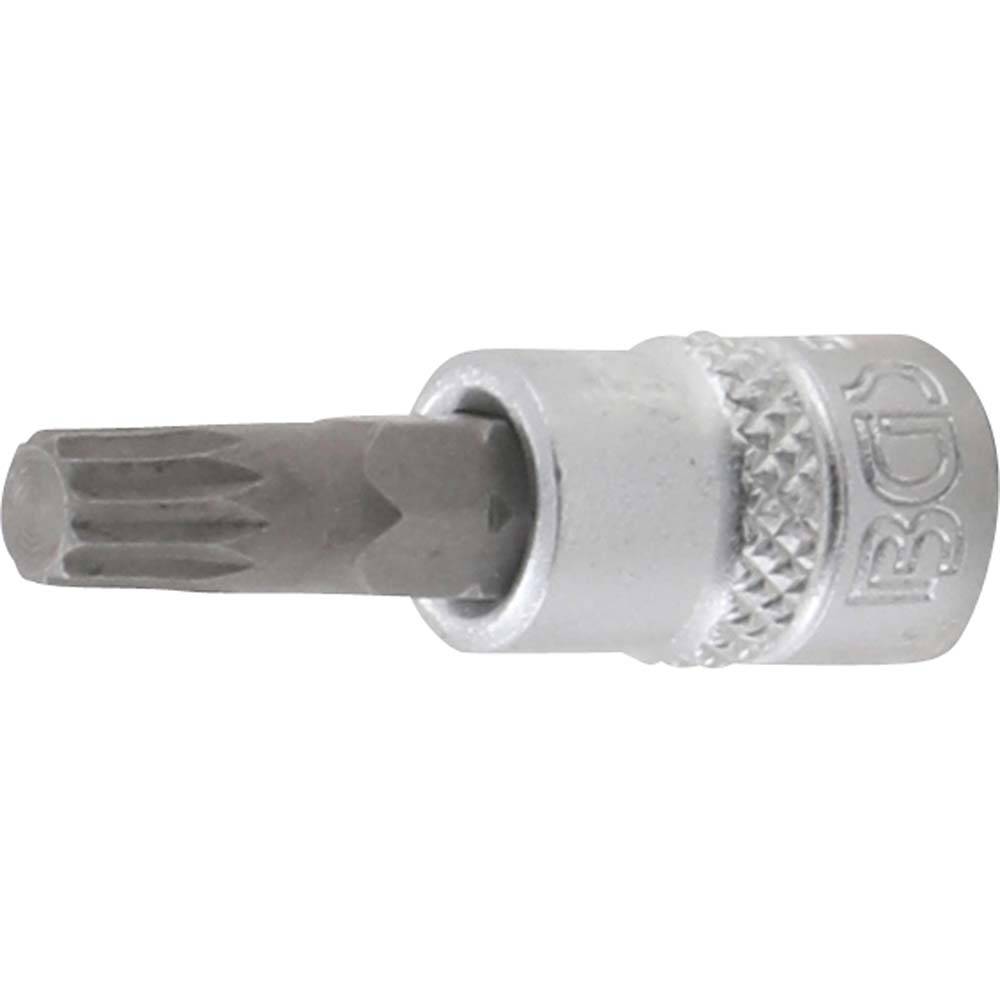 Bit-Einsätze - Innenvielzahn - Antrieb 6,3 mm (1/4") - Gewinde M6