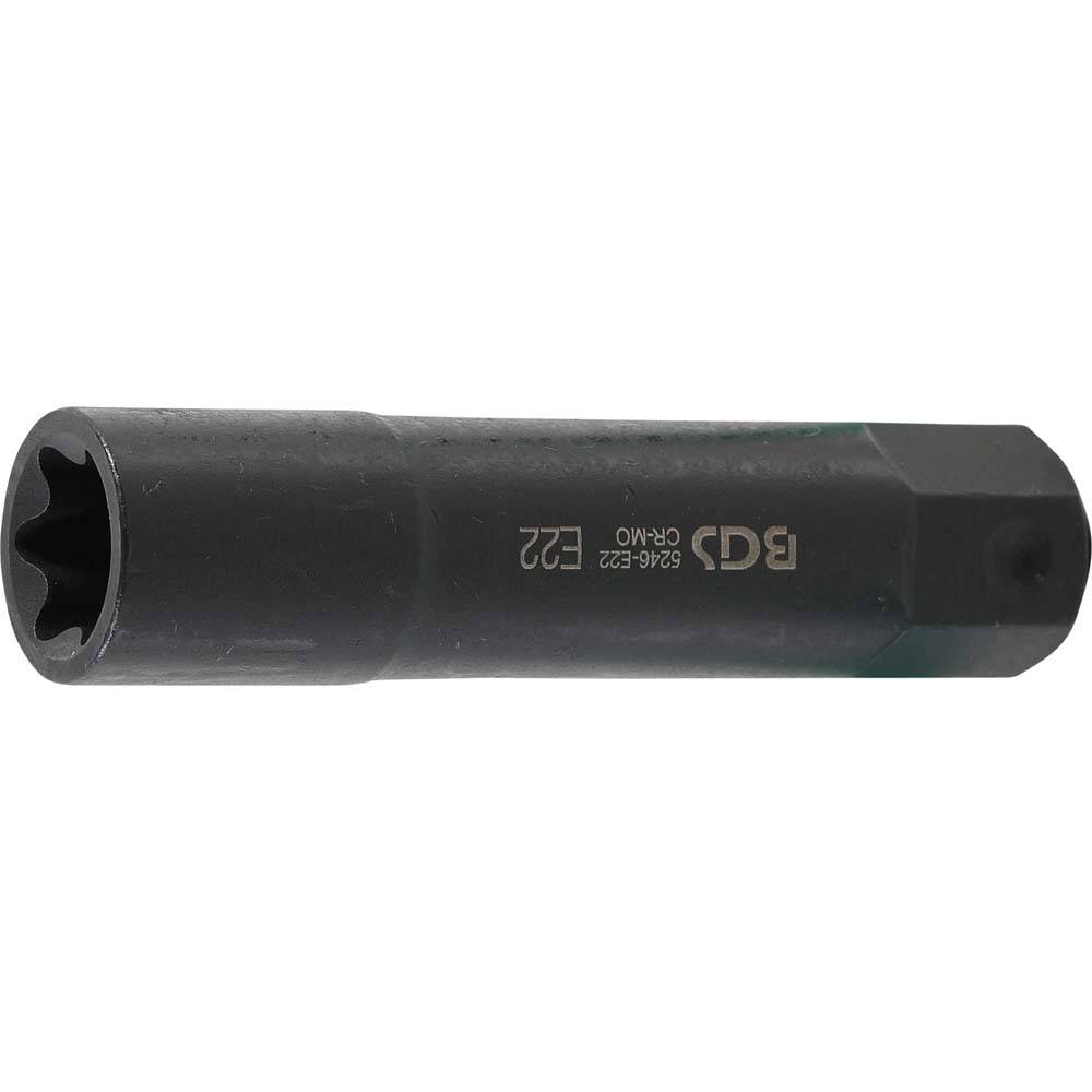 Bit Einsatz - Außen E-Profil E22 - Antrieb 22 mm 6-Kant - Länge 100 mm