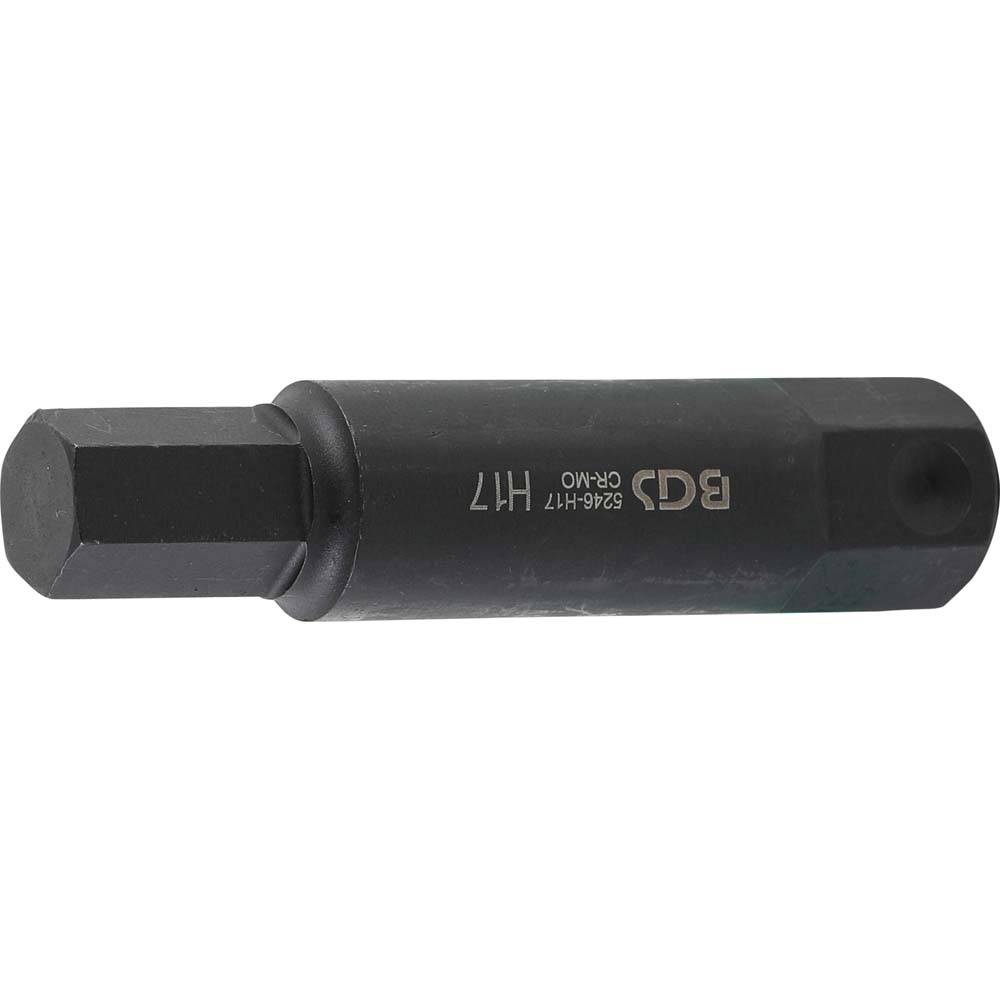Bit Innen-6-Kant - Größe 17 mm - Antrieb 22 mm 6-kant - Länge 100 mm