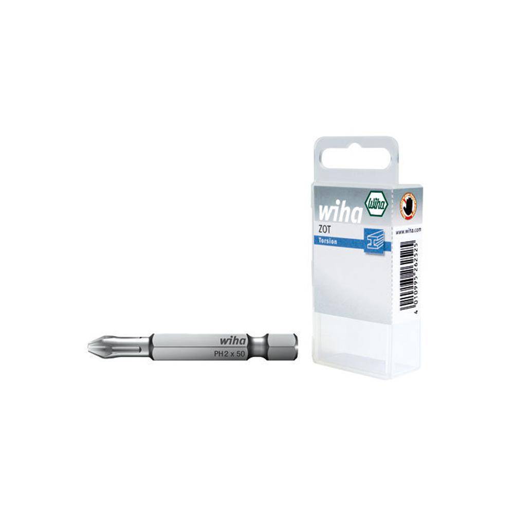 Professional-Bit - Phillips - Länge 70 mm - Form E 6,3 - Box 2-tlg. - 7041 Z