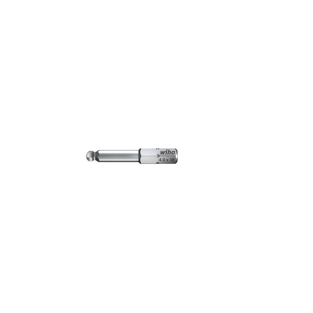 Standard-Bit - Sechskant-Kugelkopf - 2x38mm - Form C 6,3 - 7017 Z - 1/4" Sechskant