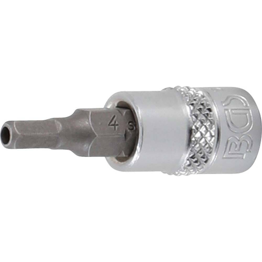 Bit-Einsatz-Satz - 8-teilig - Antrieb Innenvierkant 6,3 mm (1/4") - Innensechskant mit Bohrung 4 mm