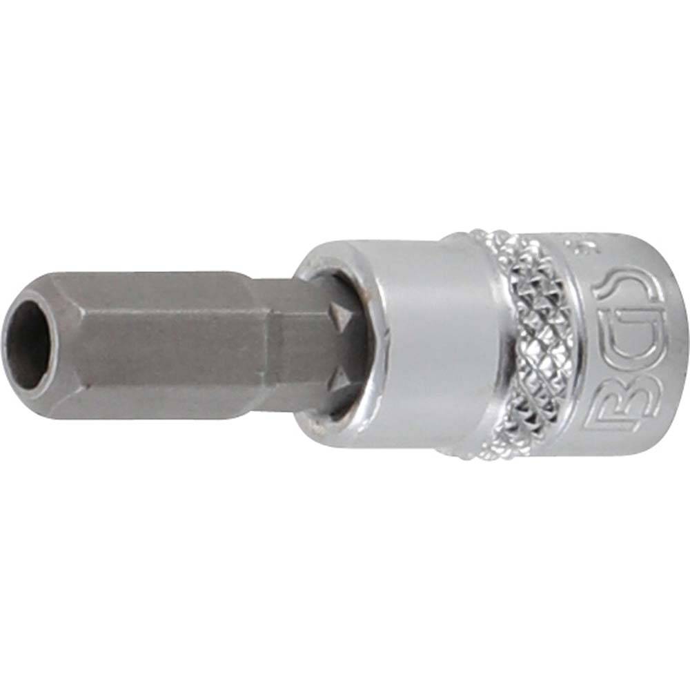 Bit-Einsatz-Satz - 8-teilig - Antrieb Innenvierkant 6,3 mm (1/4") - Innensechskant mit Bohrung 7 mm