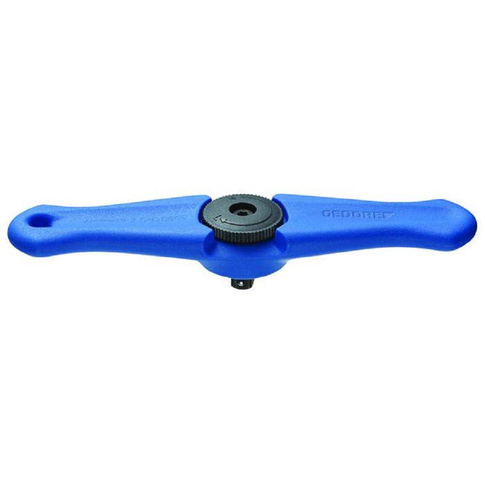 Quergriffknarre 1/4" - 140 mm lang - Rückschwenkwinkel 5°