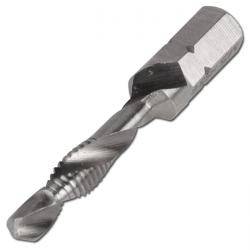 Kombi-Bit - metrisch - M3 - HSS - Völkel - SpiralbohrerØ 2,5 mm