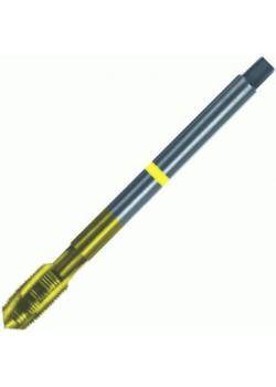 Durchgangsloch-Maschinengewindebohrer - TiN-beschichtet - metrisch - M16 x 1,5 mm - HSS-E - DIN 374 - Typ N - Gühring - Gesamtlänge (mm) 100