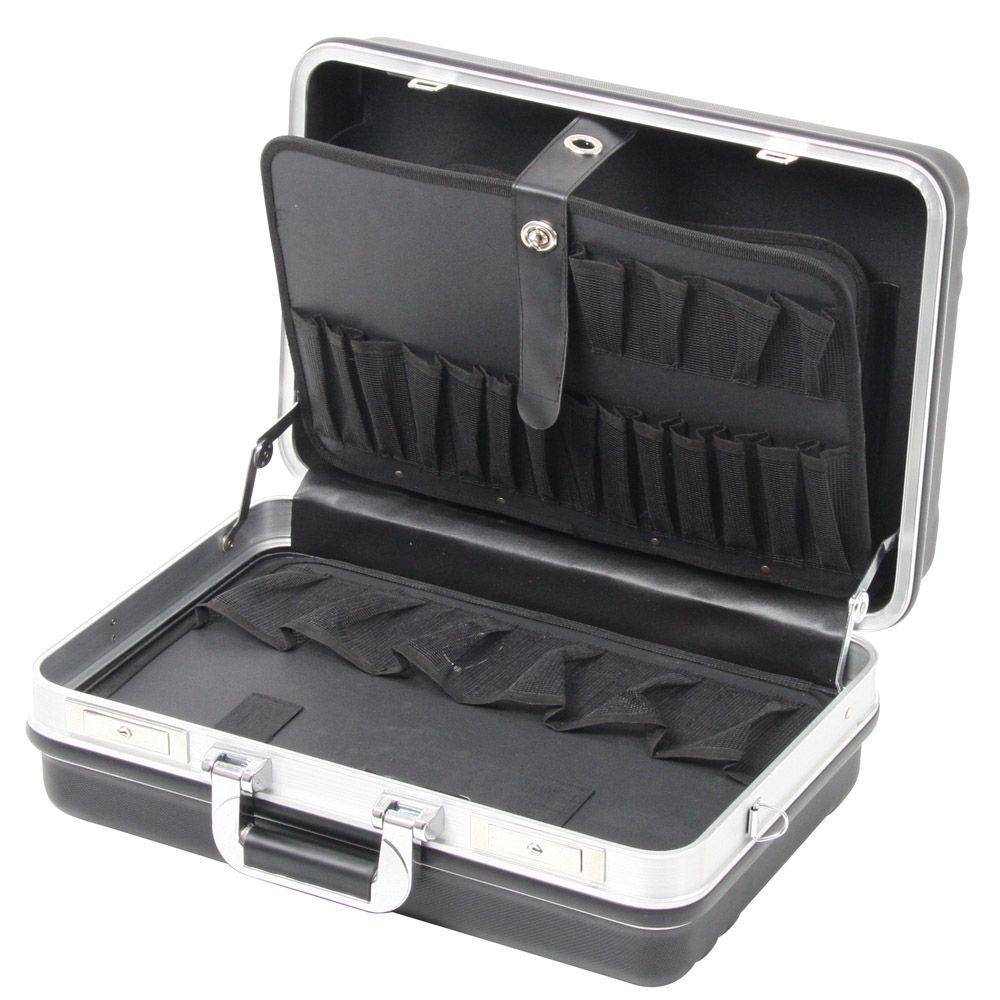 Service-/Montagekoffer AluPlus Service 48 - mit ABS-Schale - Außenmaße (B x T x H) 480 x 200 x 350 mm