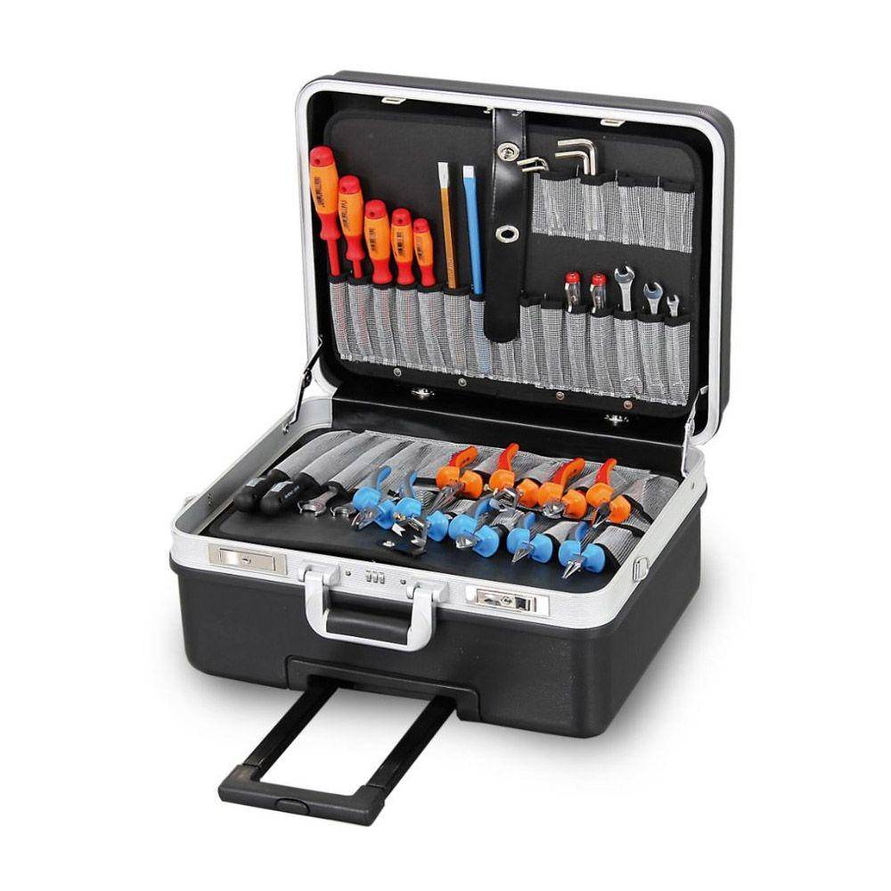 Service-/Montagekoffer AluPlus Service R50- mit ABS-Schale - Außenmaße (B x T x H) 500 x 220 x 400 mm